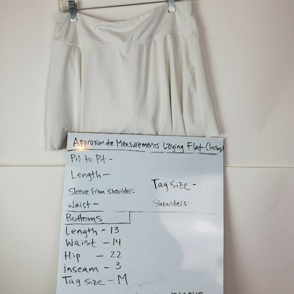 FILA Women's White Mini Tennis Golf Skirt Skort M - Picture 5 of 6